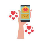 Versenden von professionellen SMS zum Valentinstag