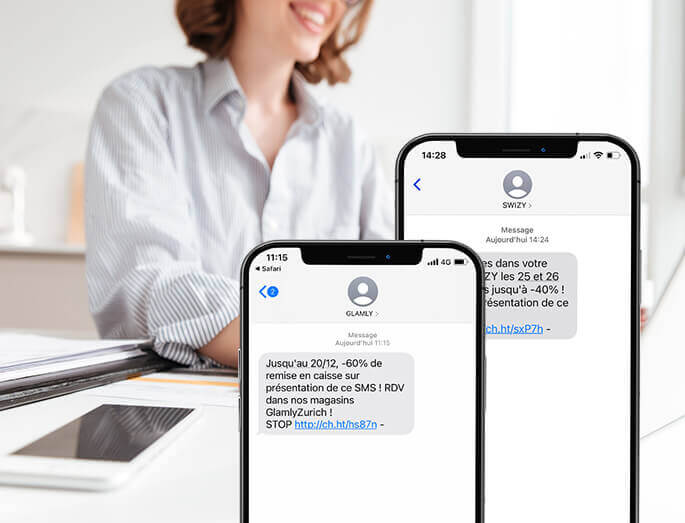 Utilisez des campagnes de SMS marketing pour diffuser vos offres